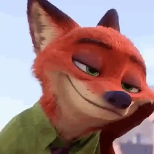 🦊👮🏻‍♂️NICK WILDE~Zootopia👮🏻‍♂️🦊 sticker 23