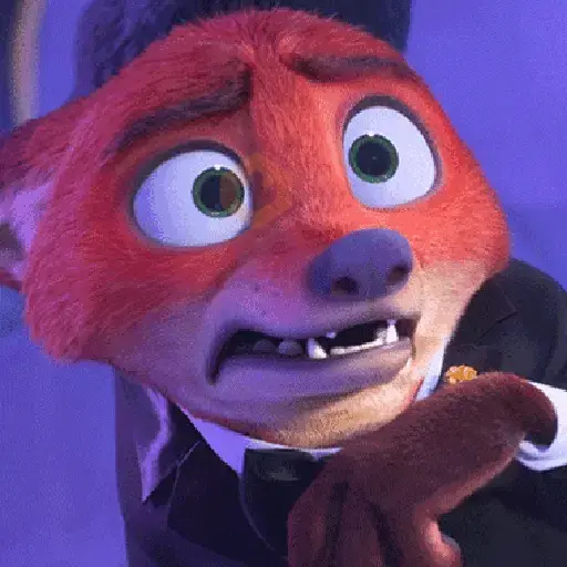 🦊👮🏻‍♂️NICK WILDE~Zootopia👮🏻‍♂️🦊 sticker 18