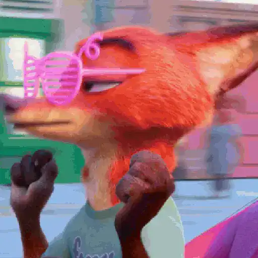 🦊👮🏻‍♂️NICK WILDE~Zootopia👮🏻‍♂️🦊 sticker 12