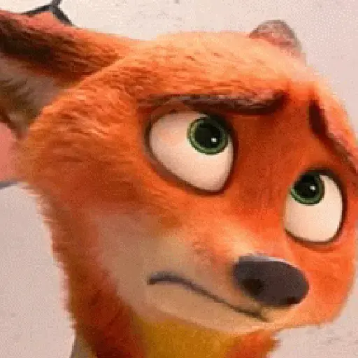 🦊👮🏻‍♂️NICK WILDE~Zootopia👮🏻‍♂️🦊 sticker 13