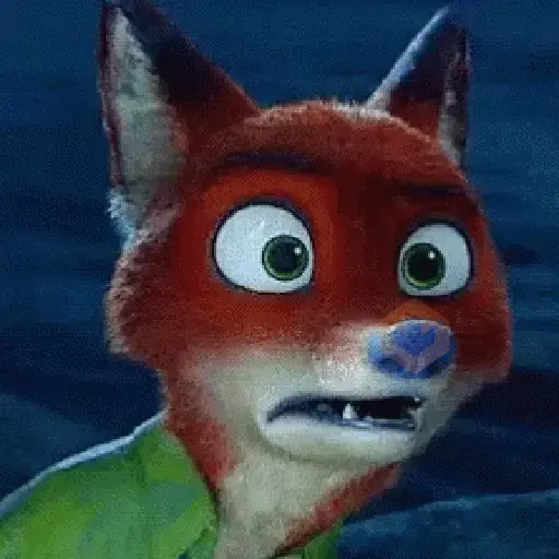 🦊👮🏻‍♂️NICK WILDE~Zootopia👮🏻‍♂️🦊 sticker 29