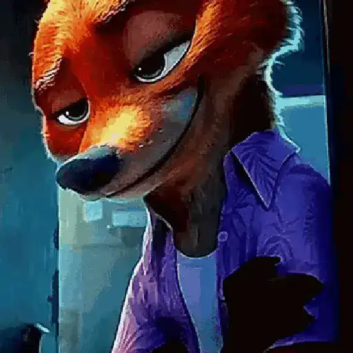 🦊👮🏻‍♂️NICK WILDE~Zootopia👮🏻‍♂️🦊 sticker 25