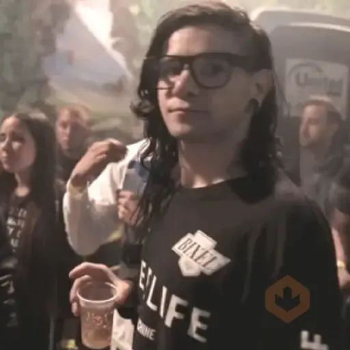 Skrillex sticker 21