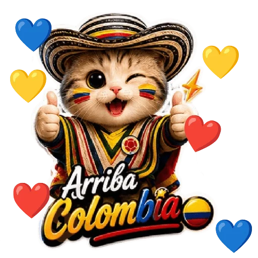 Michi Vamos Colombia!⚽✨🇨🇴 sticker 12