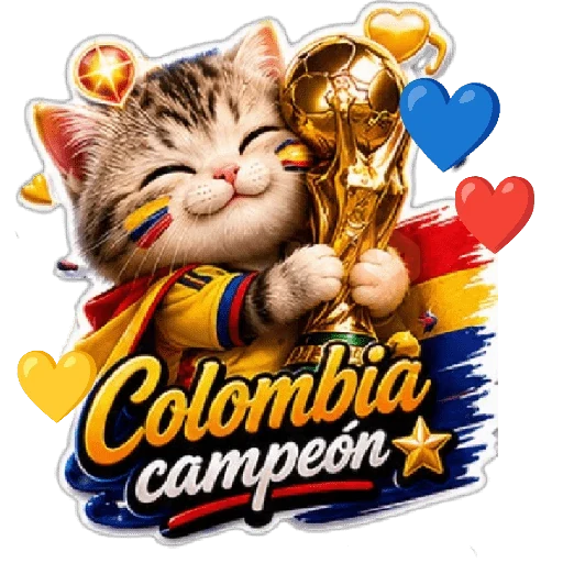 Michi Vamos Colombia!⚽✨🇨🇴 sticker 11