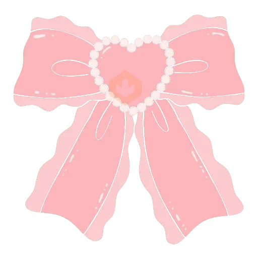 Emoji iPhone Pink Centil 🎀 sticker 13