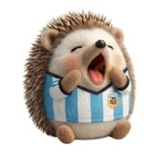 Cute Erizo Argentina 🦔🇦🇷 sticker 11