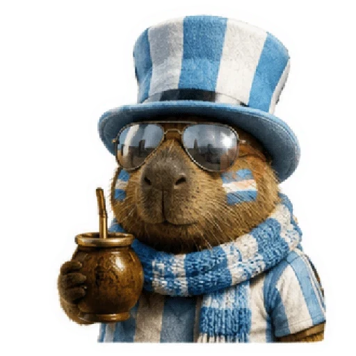 Capybara ARGENTINA 🇦🇷✨🧉 sticker 11