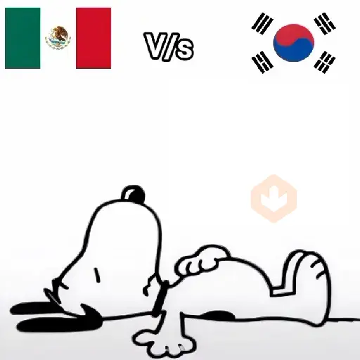 México 🇲🇽 vs 🇰🇷 Corea 🥺 sticker 17