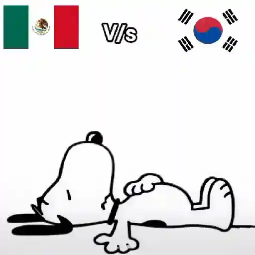 México 🇲🇽 vs 🇰🇷 Corea 🥺 sticker 16