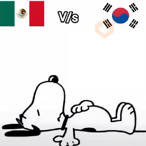 México 🇲🇽 vs 🇰🇷 Corea 🥺 sticker 15