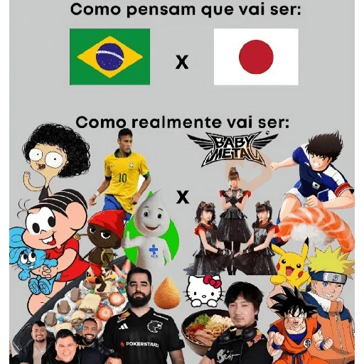 BRASIL X JAPÃO MEMES sticker 11
