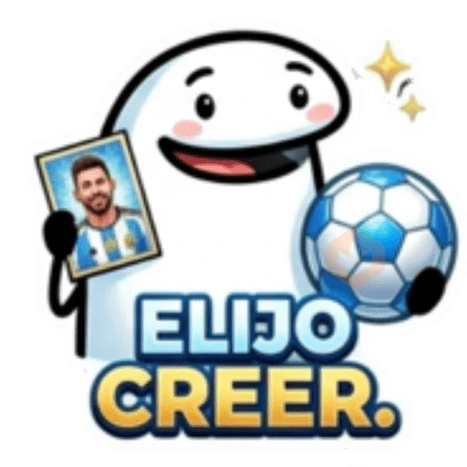 FLORK "CÁBALA MESSI" 🇦🇷🐐🧉⚽🏆 sticker 17