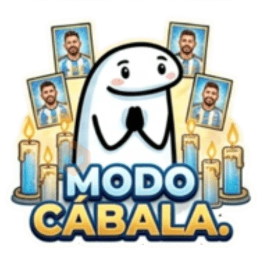 FLORK "CÁBALA MESSI" 🇦🇷🐐🧉⚽🏆 sticker 24