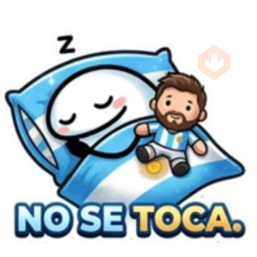 FLORK "CÁBALA MESSI" 🇦🇷🐐🧉⚽🏆 sticker 27