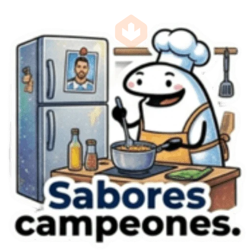 FLORK "CÁBALA MESSI" 🇦🇷🐐🧉⚽🏆 sticker 23