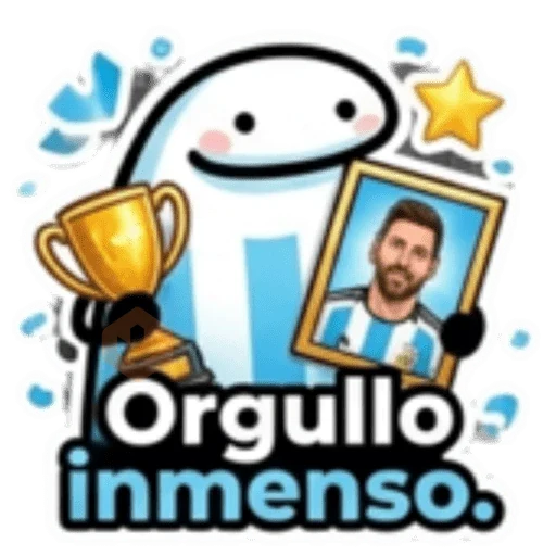 FLORK "CÁBALA MESSI" 🇦🇷🐐🧉⚽🏆 sticker 16