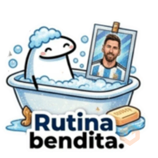 FLORK "CÁBALA MESSI" 🇦🇷🐐🧉⚽🏆 sticker 21