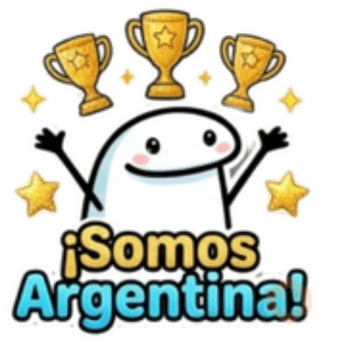 FLORK HINCHA DE ARGENTINA 🇦🇷🏆 sticker 21