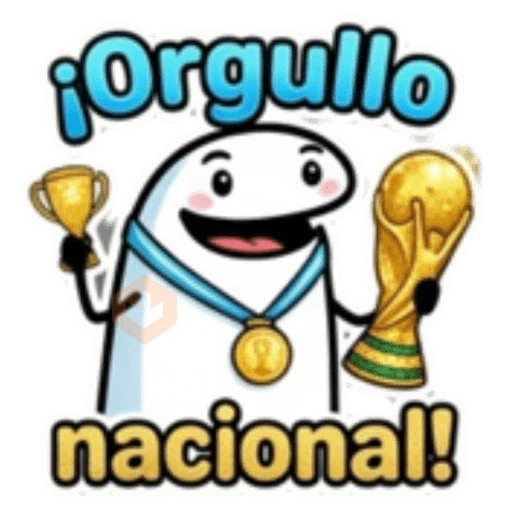 FLORK HINCHA DE ARGENTINA 🇦🇷🏆 sticker 24