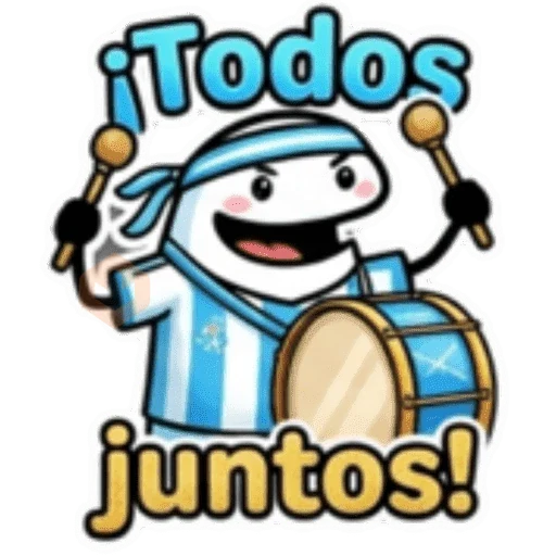 FLORK HINCHA DE ARGENTINA 🇦🇷🏆 sticker 20