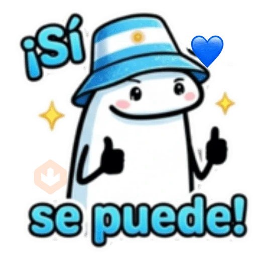FLORK HINCHA DE ARGENTINA 🇦🇷🏆 sticker 19