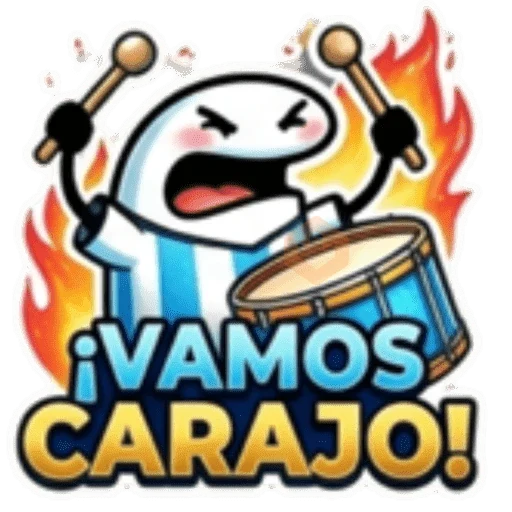 FLORK HINCHA DE ARGENTINA 🇦🇷🏆 sticker 14