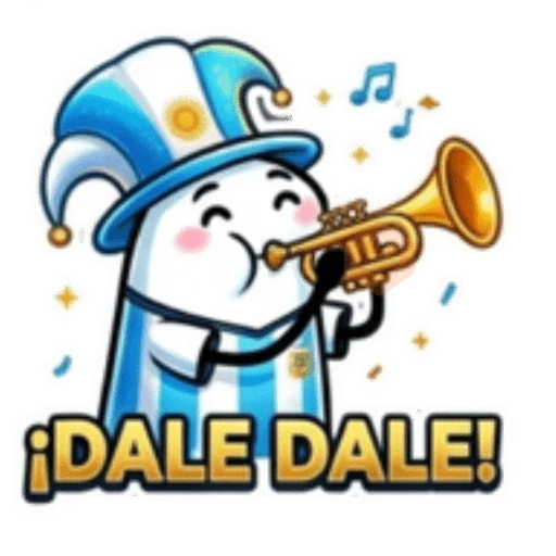 FLORK HINCHA DE ARGENTINA 🇦🇷🏆 sticker 11