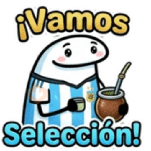 FLORK HINCHA DE ARGENTINA 🇦🇷🏆 sticker 16