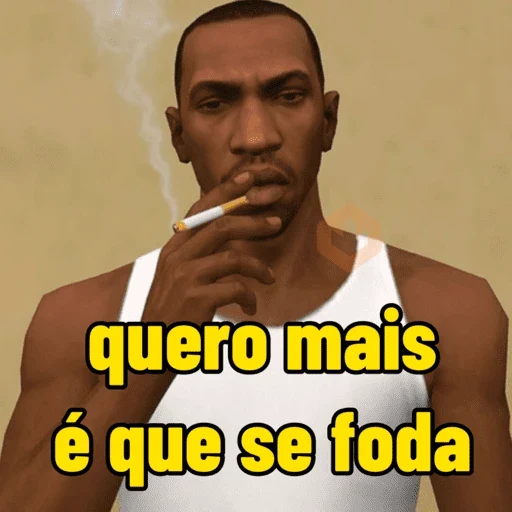 memes Carl Jhonson | CJ GTA sticker 11