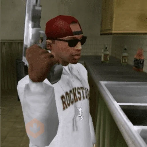 memes Carl Jhonson | CJ GTA sticker 12