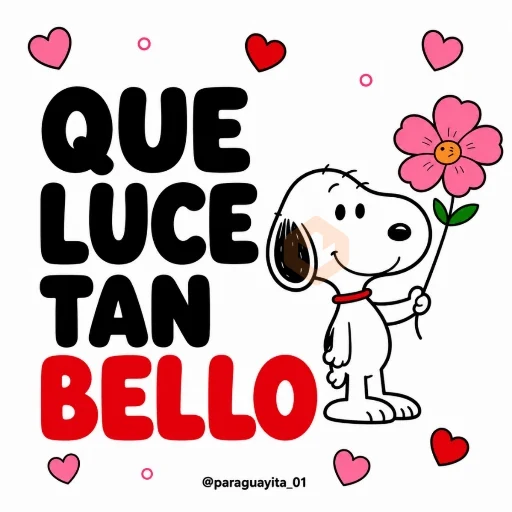 ✨️🌹❣️ Snoopy AMOR ❣️🌹✨️ sticker 14
