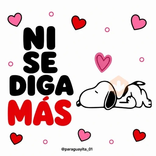 ✨️🌹❣️ Snoopy AMOR ❣️🌹✨️ sticker 17