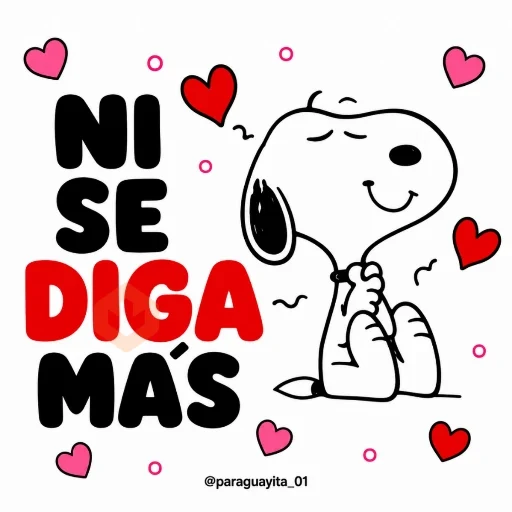✨️🌹❣️ Snoopy AMOR ❣️🌹✨️ sticker 16