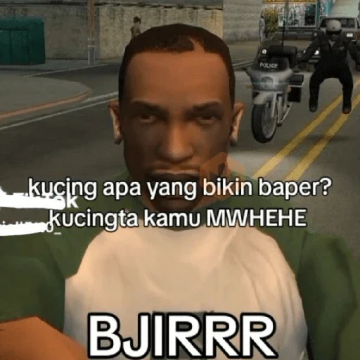 bucin gta meme sticker 14