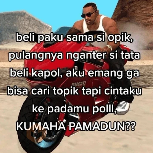bucin gta meme sticker 12