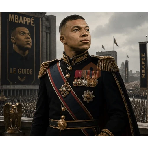 Mbappe ditador 🎖️🪖 sticker 14