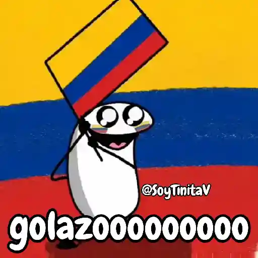COLOMBIA FLORK sticker 16