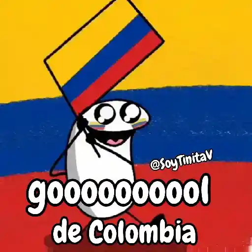 COLOMBIA FLORK sticker 17