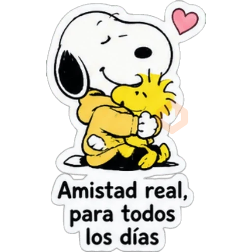 Snoopy Mood 💬 Amor y Amistad 🐾 sticker 11