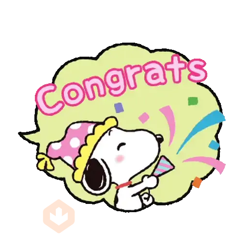 🐶 Snoopy para contestar 🗨️📱 sticker 12