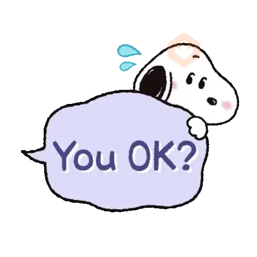 🐶 Snoopy para contestar 🗨️📱 sticker 15