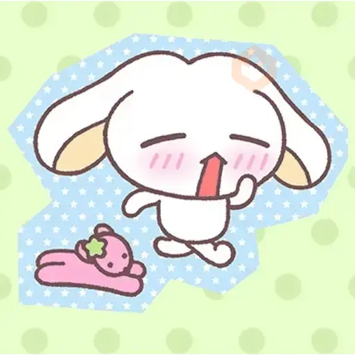 Amor Amor 🐰🩷🐰 Conejitos sticker 15