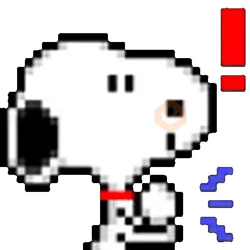 Snoopy Pixel ✨🐾 sticker 11