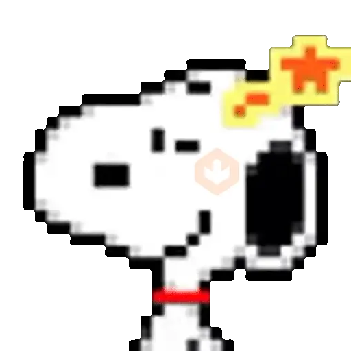 Snoopy Pixel ✨🐾 sticker 14