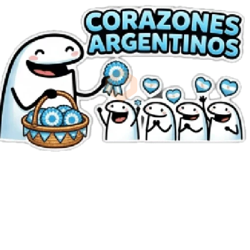 Flork Independencia Argentina sticker 13