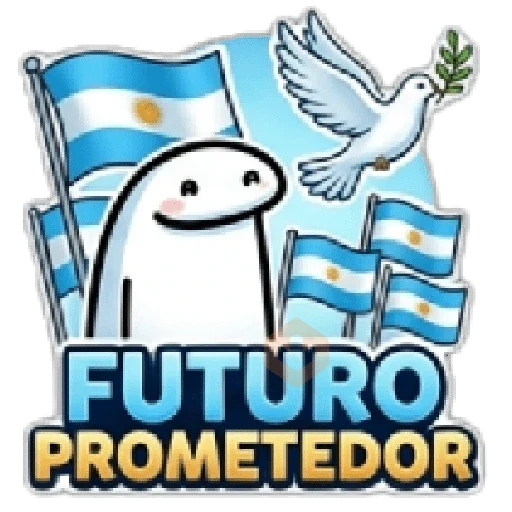 Flork Independencia Argentina sticker 25