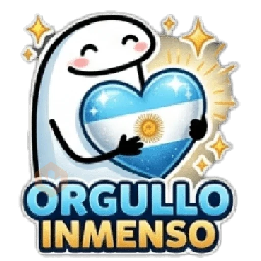 Flork Independencia Argentina sticker 19
