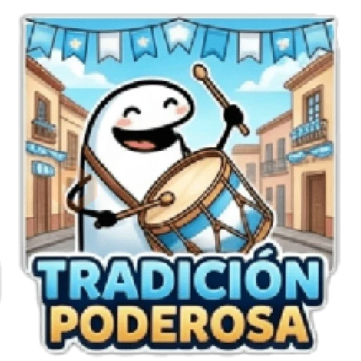 Flork Independencia Argentina sticker 20