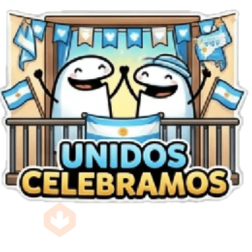 Flork Independencia Argentina sticker 12